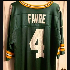 Green Bay Packers Football Brett Favre Jersey XL